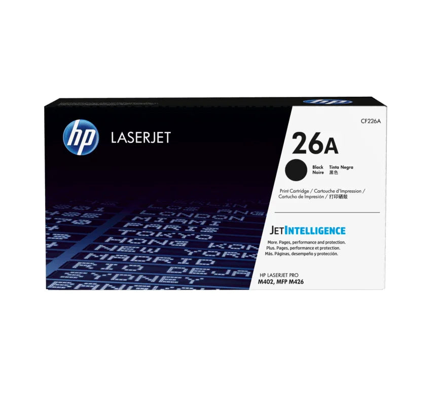 Original HP 26A CF226A LaserJet Toner Cartridge - Black - eBuy UAE